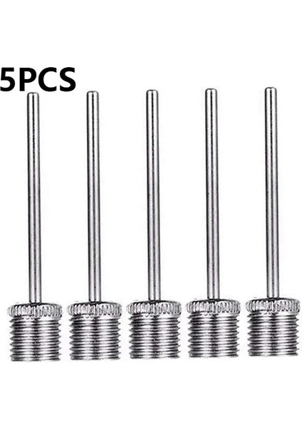 Qz 5 Adet Tarzı Pompa Iğnesi Spor Top Şişirme Futbol Basketbol Voleybol Şişme Hava Valfi Adaptörü Bisiklet Bisiklet Pompa Pimi (Yurt Dışından)