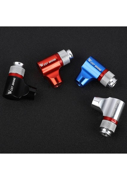 Kırmızı Stil Bisiklet Sürme Ekipmanları Bisiklet Pompası Bisiklet Karbon Dioksit Co2 Mini Pompa Fransız ve Amerikan Ağız Şişme Taşınabilir Dağ (Yurt Dışından) fırsatları