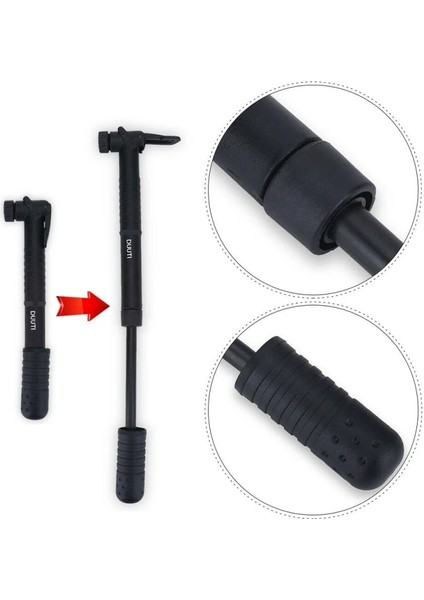 Yeşil Stil Bisiklet Hava Pompası Bisiklet Bisiklet Aksesuarları Aracı Bisiklet Pompası Taşınabilir Mini Bisiklet Lastik Şişirme Bisiklet Pompası Top Basketbol Futbol (Yurt Dışından)