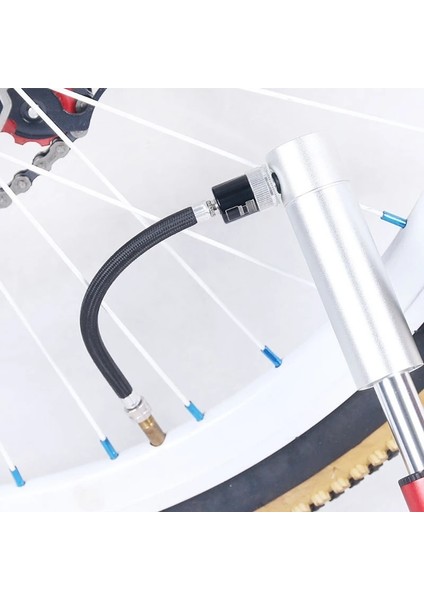 Siyah Stil Bisiklet Taşınabilir Pompa Bisiklet Uzatma Hortumu Hava Pompası Şişirme Uzatma Hortumu Şişirme Mtb Yol Bisikleti Aksesuarları Için Tüp Boru Kablosu (Yurt Dışından) modelleri