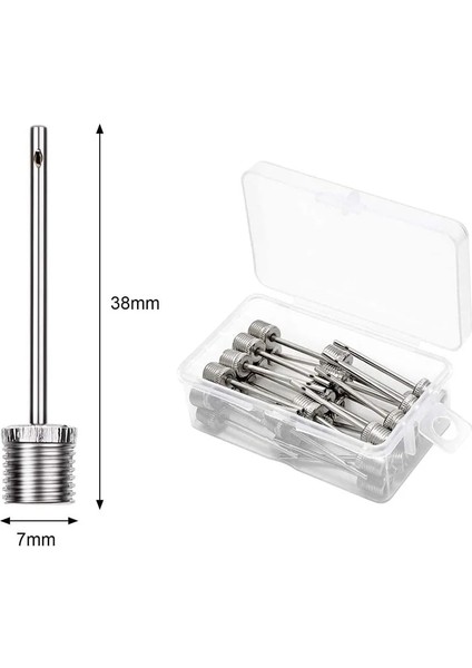 10 Adet Tarzı Adet Top Şişirme Pompası Iğnesi Futbol Basketbol Futbol Şişme Hava Valfi Adaptörü Paslanmaz Çelik Pompa Pimi (Yurt Dışından) modelleri