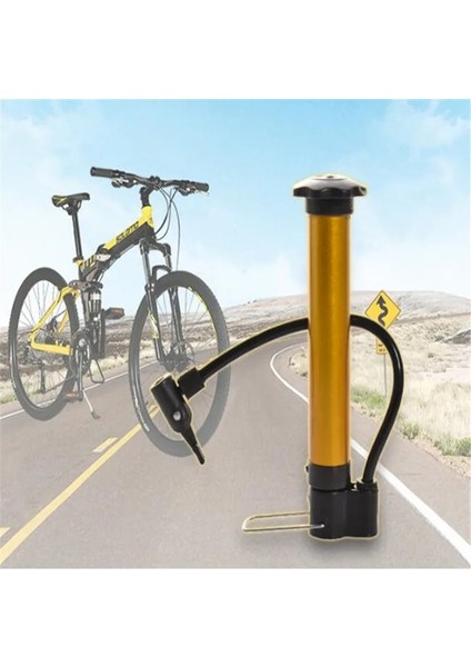 Altın Tarzı Bisiklet Pompaları Iğne Adaptörlü Hava Topu Pompa Şişirme 1 Hava Iğneli Çok Fonksiyonlu Taşınabilir Top 1 Adet Mini Yüksek Basınç (Yurt Dışından) modelleri