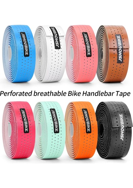 Turuncu Tarzı Jshou Bisiklet Gidon Bant Bisiklet Deri Delikli Nefes Alabilir Yumuşak Pu Kaymaz Mtb Sabit Kolu Kemer Aksesuarları (Yurt Dışından) fiyatları