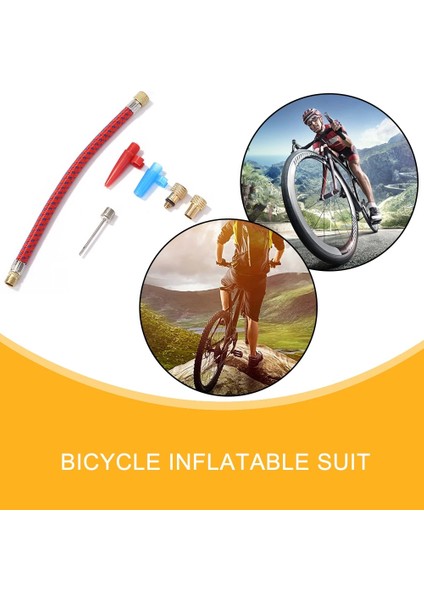 Et Mtb Bisiklet Lastiği Şişme Tüp Hortum Topu Iğne Adaptör Kitleri Set Konnektör Pompası Futbol Basketbol Valfi (Yurt Dışından) fiyatları