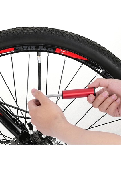 Siyah Stil Taşınabilir El Mini Bisiklet Pompası Lastik Hava Şişirme Schrader Presta Valf Küresel Iğneli Hortum Mtb Bisiklet Aksesuarları Taşınabilir Bisiklet Pompası (Yurt Dışından) fırsatları