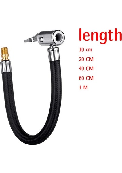 10CM Tarzı 1 Adet Pompa Uzatma Tüpü Bisiklet Bisiklet Motosiklet Araba Lastiği Şişirme Hortumu Hava Pompası Boru Adaptörü Schrader-Valf Av Lastikleri (Yurt Dışından) fiyatları