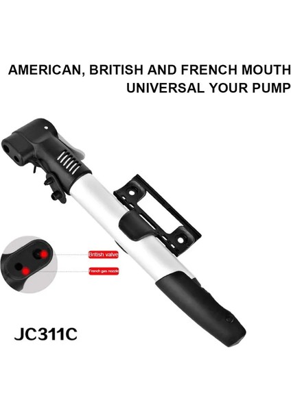 JC311C Stili Dağ Bisikleti Şişirme Taşınabilir Mini Balon Futbolu Için Uygun Mavi Top N66 (Yurt Dışından)