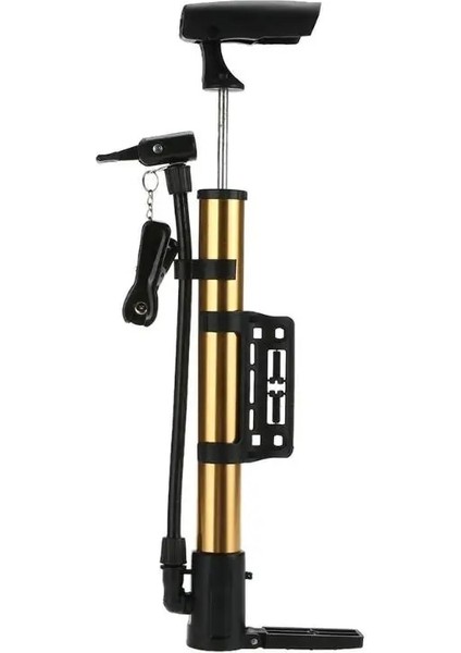 Altın Tarzı Taşınabilir Mini Bisiklet El Hava Pompası Top Lastik Şişirme Pompası Alüminyum Alaşımlı Yüksek Basınçlı Bisiklet Mtb Dağ Bisikleti Pompası Yeni (Yurt Dışından)