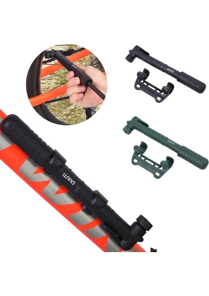 Yeşil Stil Bisiklet Hava Pompası Bisiklet Bisiklet Aksesuarları Aracı Bisiklet Pompası Taşınabilir Mini Bisiklet Lastik Şişirme Bisiklet Pompası Top Basketbol Futbol (Yurt Dışından)
