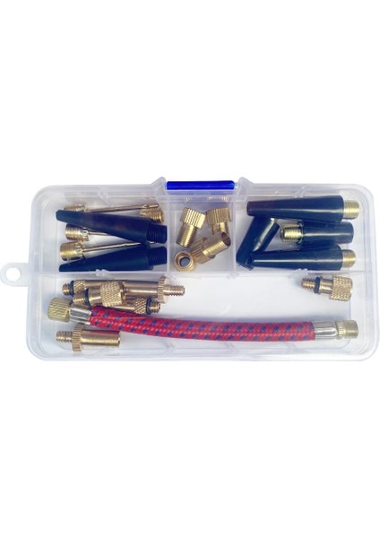 Et Bisiklet Lastiği Şişme Tüp Iğne Hava Hortumu Adaptör Kitleri Bisiklet Tamir Aletleri Konnektör Pompası Basketbol Valfi (Yurt Dışından) fırsatları