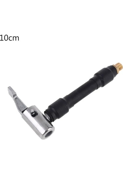 No.10 Tarzı Lastik Hava Şişirme Hortumu Adaptörü Büküm Kilit Bağlantısı Kilitleme Hava Hortumu ve Standart Lastik Valfi ile Hava Mandreni Ince Diş (Yurt Dışından)