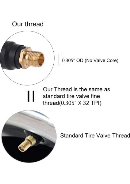 No.10 Tarzı Lastik Hava Şişirme Hortumu Adaptörü Büküm Kilit Bağlantısı Kilitleme Hava Hortumu ve Standart Lastik Valfi ile Hava Mandreni Ince Diş (Yurt Dışından) indirimleri