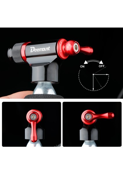 PMP023BSV Stili Dişli Kartuş Için Bisiklet Co2 Nozulu Schrader Presta Döngüsüne Uyar Acil Enflasyon Hizmeti Dahil. 16G N 12G Için 2 Köpük Muhafaza (Yurt Dışından) indirimleri