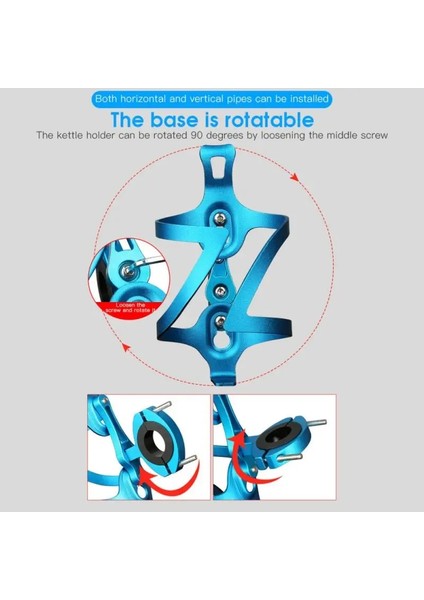 No.2 Tarzı Çok Fonksiyonlu Su Şişesi Tutucu Ultra-Hafif Bisiklet Şişe Kafesi Alüminyum Alaşımlı Mtb Bisiklet Su Isıtıcısı Raf Sürme Malzemeleri (Yurt Dışından) indirimleri