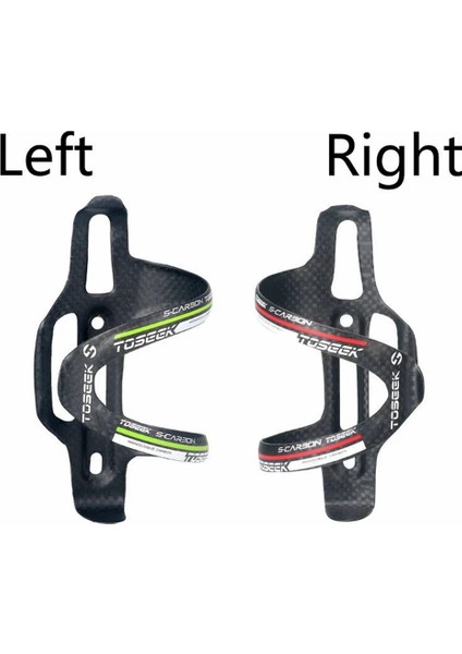 Sağ - Kırmızı Mat Stili Toseek Karbon Fiber Bisiklet Şişe Tutacağı Bisiklet Şişe Kafesi Bisiklet Su Şişesi Tutacağı Yandan Çekme Sol Sağ Açma Vidaları Gönder (Yurt Dışından) indirimleri