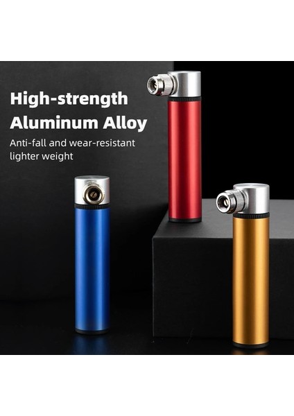 Altın Tarzı Taşınabilir Mini Bisiklet Pompası Bisiklet El Şişme Tüp Yüksek Mukavemetli Alüminyum Alaşımlı Hava Pompası Shrader Mtb Dağ Bisikleti (Yurt Dışından) indirimleri