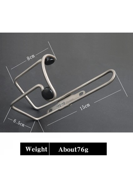 Parlak Işık 12CM Stili Totı Titanyum Alaşımlı Mtb Yol Bisikleti Su Şişesi Tutucu Hafif Dağ Bisikleti Bardak Tutucu Şişe Kafesi 76G Bisiklet Aksesuarları (Yurt Dışından)