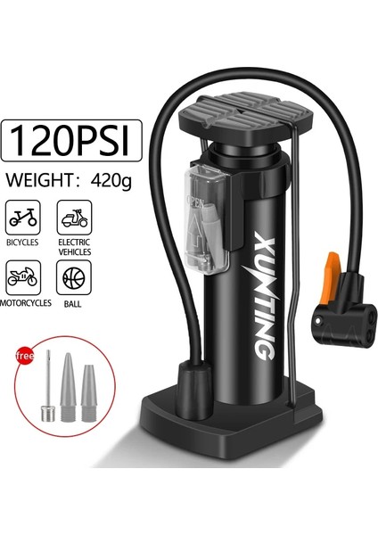 4 Nokta Stili Xunting I Yüksek Basınçlı Bisiklet Pompası Avfv Taşınabilir Hava Şişirme Ayak Bomba De Ar Bisiklet Mtb Bisiklet Pompası Bisiklet Aksesuarları (Yurt Dışından)
