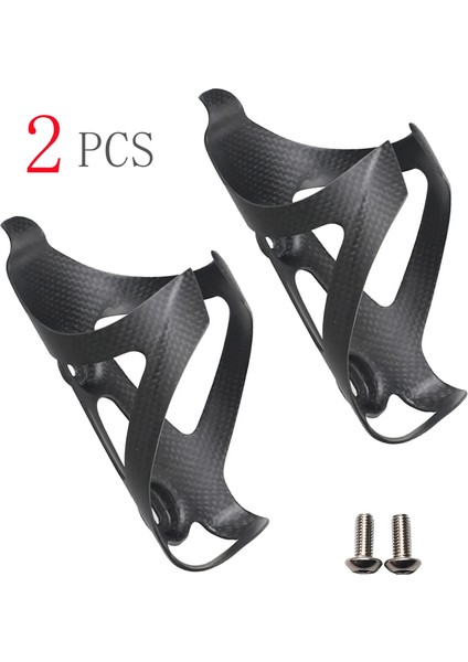 Hiçbir Logo Mat 2 Adet Tarzı Tam Karbon Fiber Bisiklet Su Şişesi Kafesi Mtb Yol Bisikleti Şişe Tutucu Ultra Hafif Döngü Ekipmanı Matteglossy (Yurt Dışından)