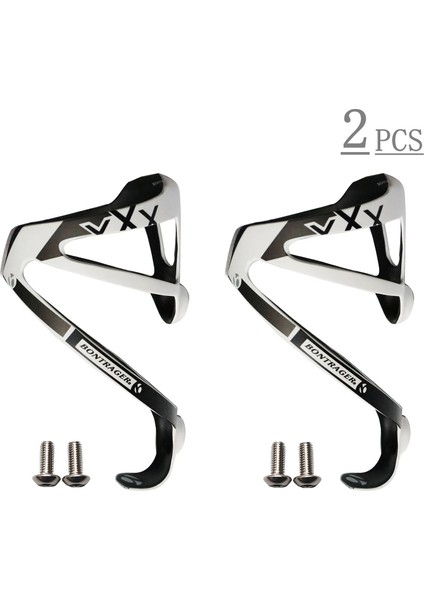 Beyaz Mat 2 Adet Stil Ot Satış Tam Karbon Fiber Şişe Kafesi Şişe Tutucu Bisiklet Aksesuarları Paketi ile Mat Folors 16G (Yurt Dışından)