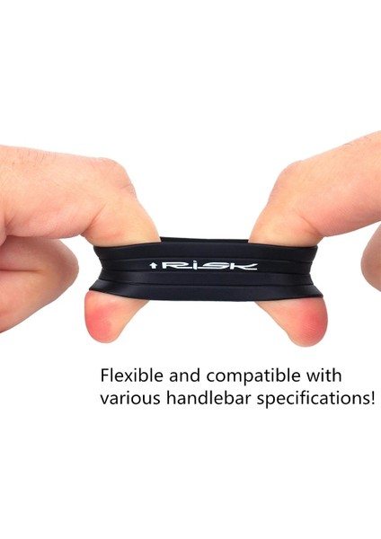 Siyah Stil 1 Çift Risk Bisiklet Gidon Bant Silikon Sabit Halka Sabitleme Döngüler Yaka Tutma Kol Yol Bisikleti Sarma Kemeri (Yurt Dışından) indirimleri