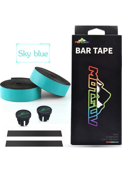 Bianchi Tarzı Motsuv Bisiklet Gidon Bandı Yol Bisikleti Kamuflaj Kolu Kemer Çözgü Bar Fişleri ile 1 Çift Pu + Eva Yarış Kavrama Bisiklet Aksesuarları (Yurt Dışından)