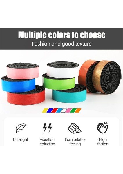 Bianchi Tarzı Motsuv Bisiklet Gidon Bandı Yol Bisikleti Kamuflaj Kolu Kemer Çözgü Bar Fişleri ile 1 Çift Pu + Eva Yarış Kavrama Bisiklet Aksesuarları (Yurt Dışından) modelleri