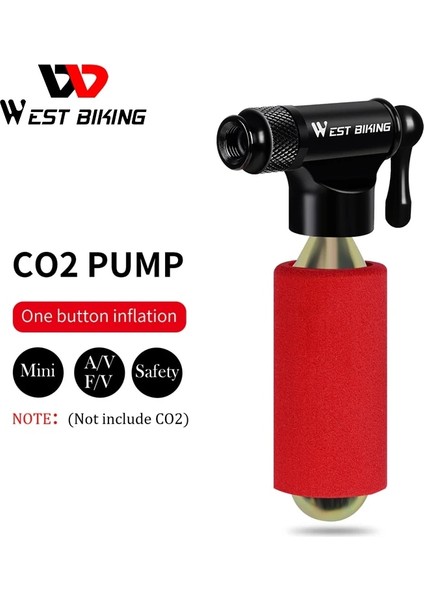 C Klasik Mavi Tarzı Batı Bıkııng Co2 Pompası Bisiklet Mini El Pompası Mtb Yol Bisikleti Hava Şişirme Schrader Presta Vana Adaptörü Top Bisiklet Aksesuarları (Yurt Dışından)
