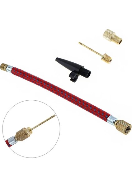 Ortable Nozul Vana Hava Hortumu Şişirme Iğneleri Şişirilebilir Top Mtb Yol Bisiklet Lastiği Için Pompa Şişirme Konektörü (Yurt Dışından) fırsatları