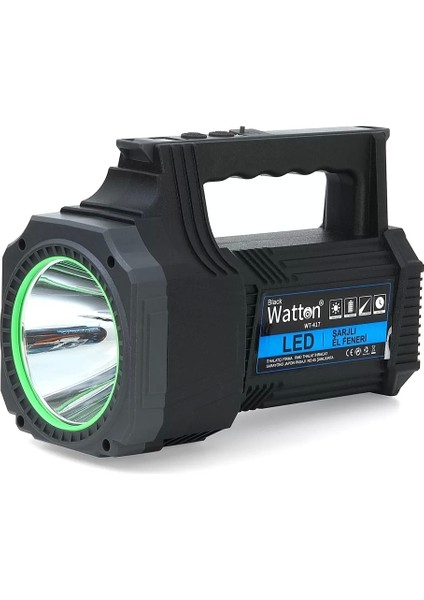 LED Şarjlı El Feneri 25W WT-417 modelleri