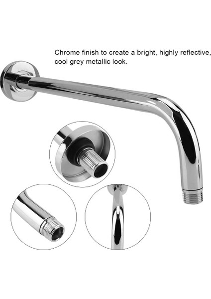 Duş Kolu Duvara Monte Uzatma Çubuğu Paslanmaz Çelik Duş Uzatma Kolu Tüpü Tavan Duş Aksesuarı Duş Odası Için (Yurt Dışından) fırsatları