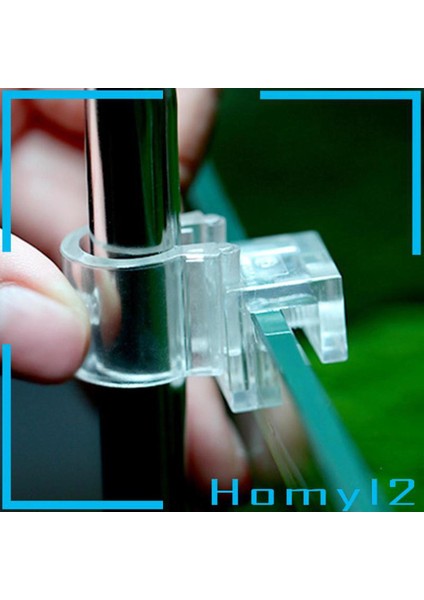 [homyl2] Hortum Braketi Akvaryum Aksesuarları Tutma Su Borusu Konektörü Sabitleme Klipsi (Yurt Dışından)
