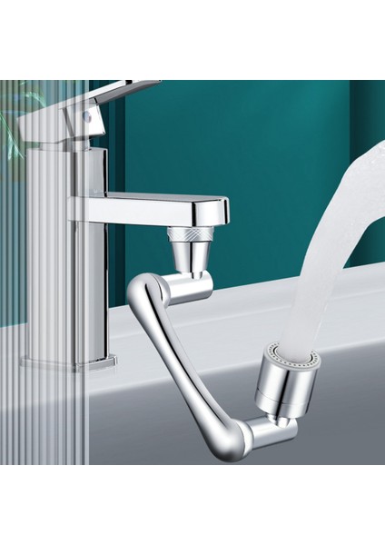 Adet 1440°DÖNEN Musluk Genişletici Robotik Kol Sıçrama Musluk Genişletici Evrensel (Yurt Dışından) indirimleri