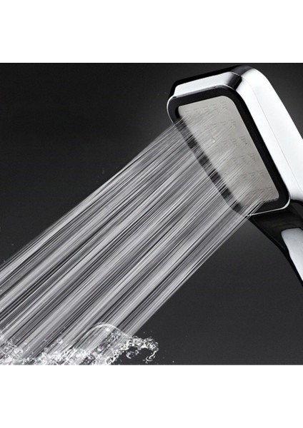 300 Küçük Delik Hidrofor Tasarruflu Kare Duş Başlığı Banyo El Duşu (Yurt Dışından) indirimleri