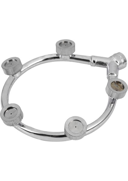 Zoroom 3x Paslanmaz Çelik Fan Halkası 5 Nozul Koltuklu Püskürtücü Su Buharlı Vantilatör Halkası Su Püskürtücü Ince Sis Halkası (Yurt Dışından) indirimleri