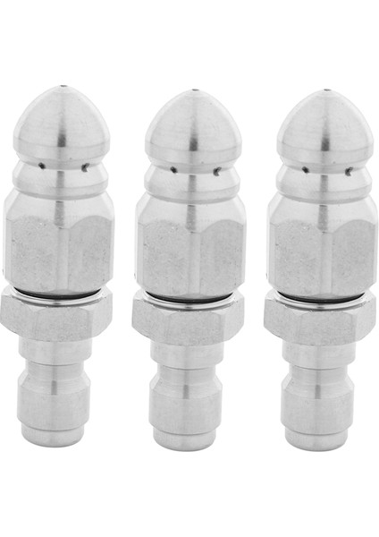 1/4 Inç Hızlı Bağlantılı Yıkayıcı Için 3x Kanalizasyon Jetter Nozulu (Yurt Dışından) fırsatları