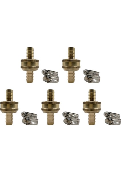 Takım 1/2 Standart Bahçe Tamir Parçaları Bahçe Hortum Bağlantı Parçaları Kelepçe Hortum Tamir Parçaları Hortum Tamir (Yurt Dışından)