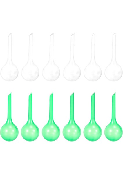 12 Adet Bitki Sulama Ampulleri Kendiliğinden Sulanan Küreler Pot Ampul Bahçe (Yurt Dışından)