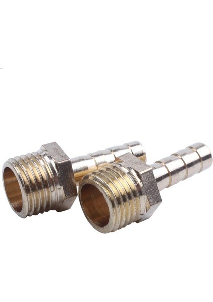 Adet Pirinç 6mm Yakıt Gaz Hortumu Diken 1/4 Inç Erkek Dişli Bağlantı Bağlantısı Altın (Yurt Dışından) fırsatları