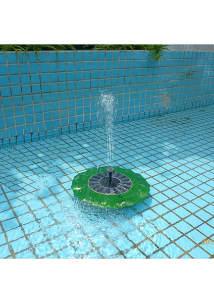 Güneş Enerjili Su Çeşmeleri-1 Set x Güneş Lotus Yaprağı Çeşmesi-Gösterildiği Gibi (Yurt Dışından)