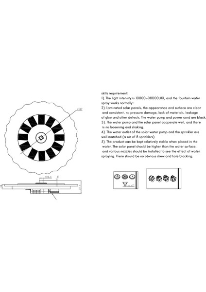 Güneş Enerjili Su Çeşmeleri-1 Set x Güneş Lotus Yaprağı Çeşmesi-Gösterildiği Gibi (Yurt Dışından) fırsatları