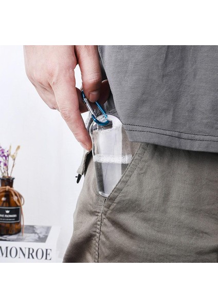 Asılı Ters Çevrilmiş Şişe-10 x Boş El Dezenfektanı Şişesi 10 x Dikenli Dikenli Rastgele Renkler (Yurt Dışından)