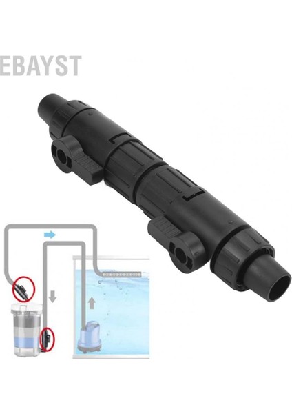 St Akvaryum Hortum Vanası 1/2in Balık Tankı Borusu Hızlı Bırakma Konnektör Adaptörü (Yurt Dışından) fırsatları