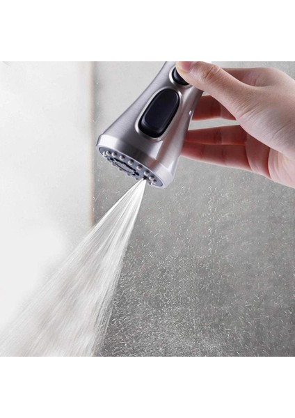 Dışarı Çekin Püskürtme Memesi Su Tasarrufu Mutfak Musluk Musluk Püskürtme Başlığı Style1 (Yurt Dışından)