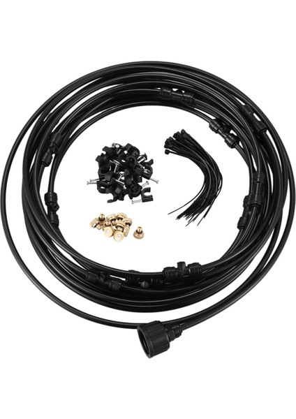 Sera Bahçe Veranda Sulama Sulama Mister Hattı Sistemi Için Pe Boru Açık Sisleme Soğutma Sistemi Kiti (Yurt Dışından)