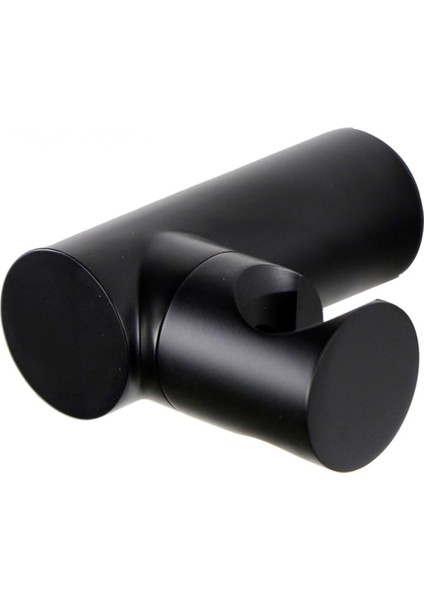 Banyo Duş Başlığı Braketi Pirinç Duvara Monte Siyah Dayanıklı Taşınabilir Duş Tutucu Banyo Aksesuarları (Yurt Dışından)