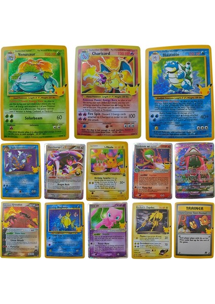 Pokemon 25. Yıldönümü Kutlamaları Parlak Kart V Max Pikachu Charizard Eğitmen Savaş Oyunları Koleksiyon Kartları Çocuk S (Yurt Dışından) fiyatları