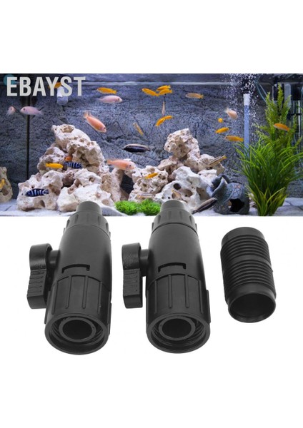 St 3/8in Akvaryum Hortumu Vana Güvenli Hızlı Bırakma Balık Tankı Filtresi Konektörü Js (Yurt Dışından) fırsatları