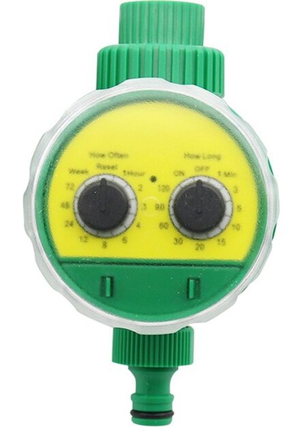 Topuzu Elektronik Su Zamanlayıcı Bahçe Solenoid Vana Sulama Zamanlayıcı Kontrol Cihazı Elektronik Yağmurlama Sistemi Ev Ofis 1 Adet (Yurt Dışından)