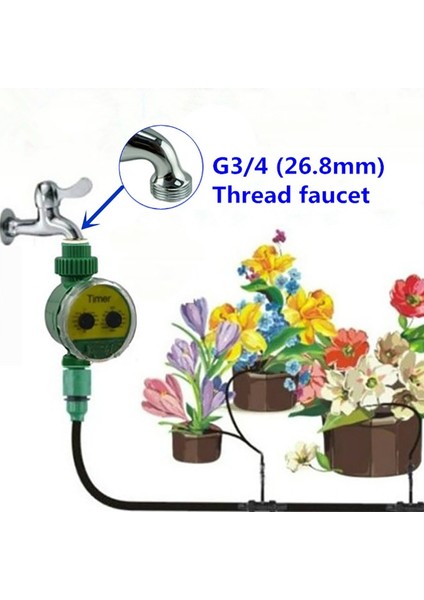 Topuzu Elektronik Su Zamanlayıcı Bahçe Solenoid Vana Sulama Zamanlayıcı Kontrol Cihazı Elektronik Yağmurlama Sistemi Ev Ofis 1 Adet (Yurt Dışından) fırsatları